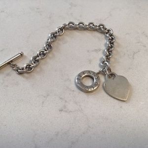 Tiffany toggle heart bracelet